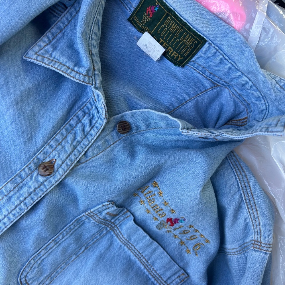 Vintage Atlanta 1996 Olympics Button Down